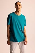 DeFacto M7666AZ Regular Fit Bisiklet Yaka Basic Kısa Kollu Tişört Erkek
