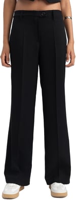 DeFacto Wide Leg Pantolon Siyah