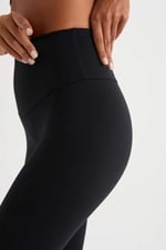 DeFacto Yüksek Bel Beli Saran Toparlayıcı Esnek Premium Sporcu Tayt, L, C4564AX24AU, Siyah-BK81, Erkek