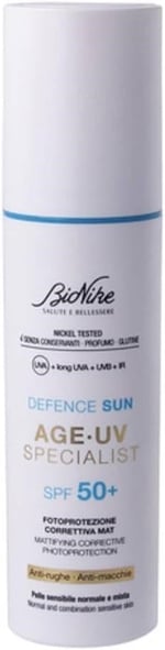 Defence Sun Age-UV Specialist SPF50+ Normal, Karma ve Hassas Ciltler 50 ml