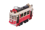 Dekoratif Metal Taksim Tramvay Orta Boy Vintage Biblo Hediyelik