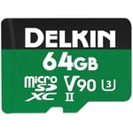 Delkin Devices 32 GB Power microSDHC UHS-II (U3/V90). 64GB