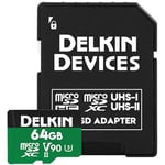 Delkin Devices 32 GB Power microSDHC UHS-II (U3/V90). 64GB