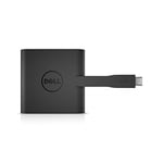 Dell 470-ABRY DA200 Adaptör (USB-C-HDMI/VGA/Ethernet/USB 3.0)