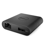Dell 470-ABRY DA200 Adaptör (USB-C-HDMI/VGA/Ethernet/USB 3.0)