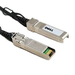 Dell Networking, Cable, SFP28 to SFP28, 25GbE, Passive Copper Twinax Direct Attach Cable, 3 Meter