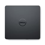 Dell Slim DW316 - Sürücü - DVD+-RW (+-R DL) DVD-RAM - 8x8x5x - USB2.0 - Harici - Inspiron 14 54XX, 15 55XX, 17 5758, OptiPlex 3020, 9020, Vostro 15 3558, XPS 13 için (784-B BBI), siyah