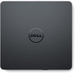 Dell Slim DW316 - Sürücü - DVD+-RW (+-R DL) DVD-RAM - 8x8x5x - USB2.0 - Harici - Inspiron 14 54XX, 15 55XX, 17 5758, OptiPlex 3020, 9020, Vostro 15 3558, XPS 13 için (784-B BBI), siyah