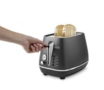 De'Longhi 2-düz-ekmek kızartma makinesi Siyah CTI 2103.BK