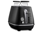 De'Longhi 2-düz-ekmek kızartma makinesi Siyah CTI 2103.BK
