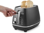 De'Longhi 2-düz-ekmek kızartma makinesi Siyah CTI 2103.BK