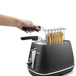 De'Longhi 2-düz-ekmek kızartma makinesi Siyah CTI 2103.BK
