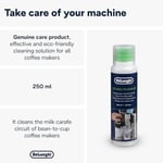 De'Longhi Original Eco MultiClean DLSC550 süt sistemini temizlemek için tam otomatik kahve makineleri için temizleme maddesi, dış yüzeyler ve kahve makinesinin tüm çıkarılabilir parçaları için de etki