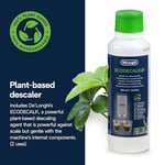 De'Longhi Orijinal CoffeeCareKit DLSC306 - Kahve makineleri ve tam otomatik kahve makineleri için bakım seti, 1 x 200 ml EcoDecalk, 1 x 250 ml EcoMultiClean, 1 x su filtresi, 1 x mikrofiber bez, 1 x