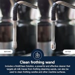 De'Longhi Orijinal CoffeeCareKit DLSC306 - Kahve makineleri ve tam otomatik kahve makineleri için bakım seti, 1 x 200 ml EcoDecalk, 1 x 250 ml EcoMultiClean, 1 x su filtresi, 1 x mikrofiber bez, 1 x