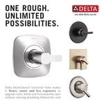 Delta Faucet R10000-UNBX MultiChoice Evrensel Küvet ve Duş Vanası Gövdesi, Küvet Bataryası Trim Kitleri için, Siyah