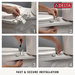 Delta Musluk Lazımlık Antrenman Gece Lambası WC Oturağı, 801903-WH