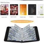 Deluxe ice dragon Ticaret Kartı Klasörü 900 Yandan Yüklemeli Cepli 9 Cepli Fermuarlı Bağlayıcı, Erkek, Kız ve Kart Meraklıları için İdeal - Koleksiyon Kartı Albümleri, Kılıfları ve Kolları