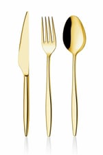 Demir Çeyiz Yakut Titanyum Gold Tatlı Bıçağı 6 Adet Yakut