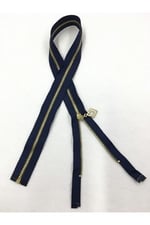 Demir Diş Mont Hırka Yelek Fermuarı 80 Cm Lacivert No:5, mk129