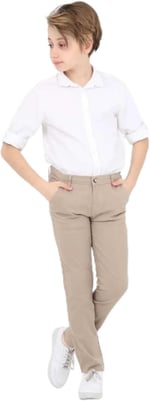 DEMOİSELLE ÇİNO DOKUMA PANTOLON-1