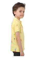 DEMOİSELLE ERKEK ÇOCUK POLO YAKA T-SHİRT -SARI 12-13 Yaş