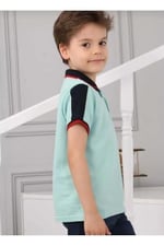 DEMOİSELLE ERKEK ÇOCUK POLO YAKA T-SHİRT yeşil 9 Yaş