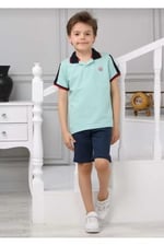 DEMOİSELLE ERKEK ÇOCUK POLO YAKA T-SHİRT yeşil 3 Yaş