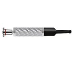 Denicotea 25007 Karbon Filtreli 6-9mm Lüks Slim Sig.Ağızlığı Karbon Silver