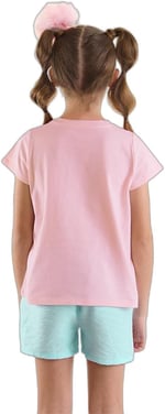 Deniz Kızı Kız Çocuk T-shirt Şort Takım