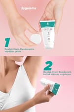 Deotak Mentol Ferahlığı 7 Güne Kadar Etkili Krem Deodorant 35 ml