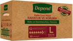 Depend Medikal Emici Külot Kadın Large 30'lu