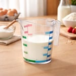 Dereceli Ölçü Kabı Aralıklı Göstergeli Ölçü Kapları (1000 ml)