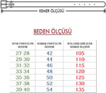 Deribond Kahverengi Erkek Kemer