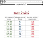 Deribond Klasik Erkek Kemer