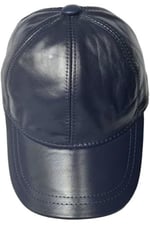 Derikem%100 Hakiki Deri Unisex Deri Cap Ayarlanabilir Şapka Fındık