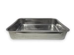 Derin Fırın Tepsisi Yoğurt Mayalama Paslanmaz Çelik Çok Amaçlı Dikdörtgen Metal Tava Saklama Kabı (36,5x26,5x6,5 cm, 304 (18/10) Kalite, Makinede Yıkanabilir, Gıdaya Uygun, Kolay Temizlenebilir)