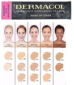 Dermacol Make-Up Cover Su Geçirmez Hipoalerjenik SPF 30 #215 (Tüm Akne İzleri ve Dövmeleri Kapatır)