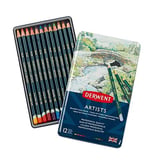 Derwent Artısts Serisi Kuru Kalem Seti 12'Li Metal Kutu - Seçenekler: 48 (Holzbox), 72 Stück (1er Pack), 120 (ahşap kutu)...