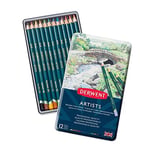 Derwent Artısts Serisi Kuru Kalem Seti 12'Li Metal Kutu - Seçenekler: 48 (Holzbox), 72 Stück (1er Pack), 120 (ahşap kutu)...