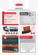 Derwent Artısts Serisi Kuru Kalem Seti 12'Li Metal Kutu - Seçenekler: 48 (Holzbox), 72 Stück (1er Pack), 120 (ahşap kutu)...