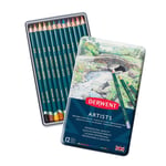 Derwent Artısts Serisi Kuru Kalem Seti 12'Li Metal Kutu - Seçenekler: 48 (Holzbox), 72 Stück (1er Pack), 120 (ahşap kutu)...