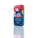 Derwent Chromaflow renkli kalem, 24'lü set, metal kutuda, 3,5 mm uç kalınlığı, yumuşak dokulu karıştırılabilir, çizim, boyama ve  - Seçenekler: 24 Farben, 12 Adet (1'li Paket), 100 stück (1er Pack)...