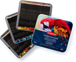 Derwent Chromaflow renkli kalem, 72'li set, metal kutuda, 3,5 mm uç kalınlığı, yumuşak dokulu karıştırılabilir, çizim, boyama ve katman içi - Seçenekler: Profesyonel Sanat Tedarik, 36 renk, Chromaflow