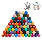 Derwent Chromaflow renkli kalem, 72'li set, metal kutuda, 3,5 mm uç kalınlığı, yumuşak dokulu karıştırılabilir, çizim, boyama ve katman içi - Seçenekler: Profesyonel Sanat Tedarik, 36 renk, Chromaflow