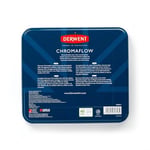 Derwent Chromaflow renkli kalem, 72'li set, metal kutuda, 3,5 mm uç kalınlığı, yumuşak dokulu karıştırılabilir, çizim, boyama ve katman içi - Seçenekler: Profesyonel Sanat Tedarik, 36 renk, Chromaflow
