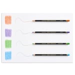Derwent Chromaflow renkli kalem, 72'li set, metal kutuda, 3,5 mm uç kalınlığı, yumuşak dokulu karıştırılabilir, çizim, boyama ve katman içi - Seçenekler: Profesyonel Sanat Tedarik, 36 renk, Chromaflow
