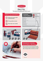 Derwent pastel renkli metal kutuda 12 Stück - Seçenekler: 12 Stück, 36 Stifte, STD, Standart