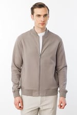 Desen Triko Cepleri Fermuarlı Eşofman Üstü, TYC192ACA43B0323351AE4300 - Bedenler: S, L, XXL