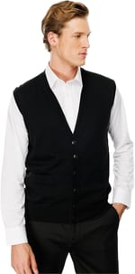 Desen Triko Erkek Vest 7879